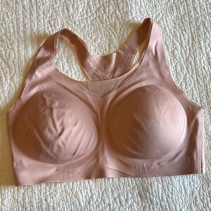 Soma Bliss Performance Racerback Pink Bra